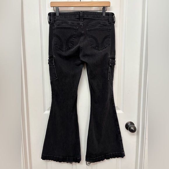 Black Vintage Flare Jeans | Hollister 9/8S - Picture 7 of 10